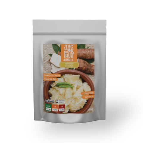 Steamed Casava – Heat & Eat