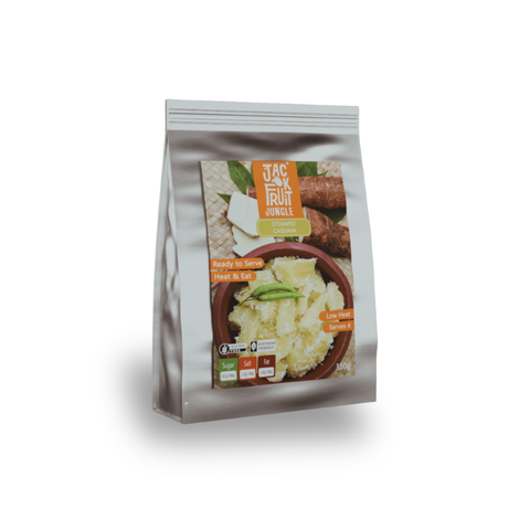 Steamed Casava – Heat & Eat
